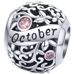 Charms do Pandora - CHARMS MIESIĄC PAŹDZIERNIK - Charmsy Charms do Pandora - CHARMS MIESIĄC PAŹDZIERNIK - Charmsy - miniaturka - grafika 1