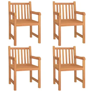 5-częściowy zestaw mebli ogrodowych, lite drewno tekowe vidaXL - Meble ogrodowe - miniaturka - grafika 5