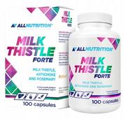 Suplementy naturalne - Allnutrition Milk Thistle Forte 100 kapsułek (5902837746203) - miniaturka - grafika 1