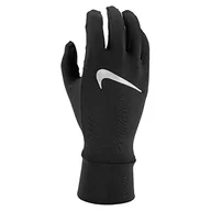 Rękawiczki - Nike Tech Run Rękawiczki czarny/czarny/srebrny M/L - miniaturka - grafika 1