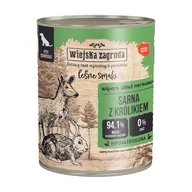 Mokra karma dla psów - Karma Mokra Dla Psa Wiejska Zagroda Leśne Smaki Sarna Z Królikiem 800 G - miniaturka - grafika 1