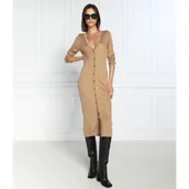 Sukienki - Tommy Hilfiger Sukienka | z dodatkiem jedwabiu - miniaturka - grafika 1