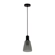 Lampy sufitowe - Niebanalna lampa wisząca z szarym kloszem 31-26934 z serii UDIN - miniaturka - grafika 1