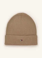 Czapki damskie - Tommy Hilfiger Czapka beige - miniaturka - grafika 1
