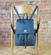 Plecaki - Nakama Plecak grafitowy / tkanina z recyklingu - miniaturka - grafika 1