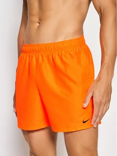 Kąpielówki męskie - Nike Szorty kąpielowe Essential NESSA560 Pomarańczowy Regular Fit - grafika 1