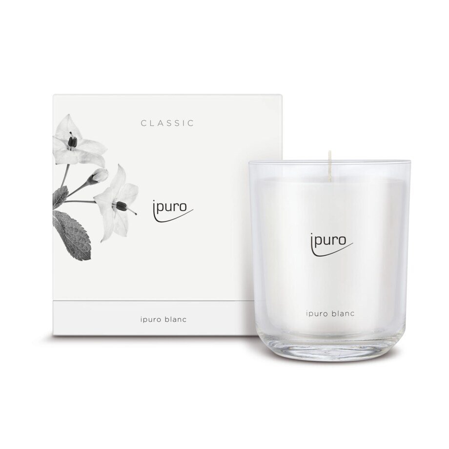 Świeca zapachowa Ipuro Classic Blanc 270 g