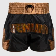 Spodnie sportowe męskie - Venum Spodenki Muay Thai Inferno Black/Bronze - miniaturka - grafika 1