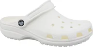 Klapki i japonki damskie - Crocs Crocs Classic Clog 10001-100 białe 41/42 - miniaturka - grafika 1