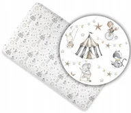 Prześcieradła dla dzieci - PRZEŚCIERADŁO BAWEŁNIANE DO DOSTAWKI 90x50 WZORY! - miniaturka - grafika 1