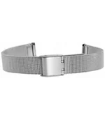 Akcesoria do zegarków - BRANSOLETA MESHOWA SREBRNA TEKLA MESH 8MM BC1 - W KRAKOWIE - miniaturka - grafika 1