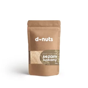 SEZAM ŁUSKANY 1 KG D-NUTS - Zdrowa żywność SEZAM ŁUSKANY 1 KG D-NUTS - Zdrowa żywność - miniaturka - grafika 1
