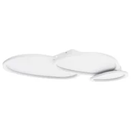 Lampy sufitowe - Lampa sufitowa LED metalowa biała MOHANA - miniaturka - grafika 1