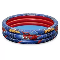 Baseny ogrodowe - Bestway 98018 Spider-Man Basenik okrągły dmuchany 1.22m x 30cm - miniaturka - grafika 1