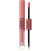 Szminki - NYX Professional Makeup Professional Makeup - SHINE LOUD HIGH PIGMENT LIP SHINE - Płynna, dwustronna pomadka do ust - 6.8 ml - CASH FLOW NYXPP1F8M - miniaturka - grafika 1