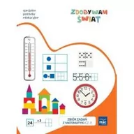 Podręczniki dla szkół podstawowych - Zdobywam świat Zbiór zadań z matematyki Poziom B - miniaturka - grafika 1