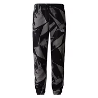 Spodnie sportowe męskie - Spodnie The North Face Essential Jogger Print 0A881JSIF1 - szare - miniaturka - grafika 1