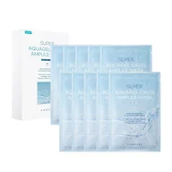 Maseczki do twarzy - Super Aquagel Oasis Ampoule Mask nawilżająca i łagodząca maska w płachcie - miniaturka - grafika 1