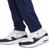 Spodnie damskie - Spodnie Nike Club Poly Niebieskie - FB7351-410 r-L - miniaturka - grafika 1