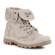 Trampki damskie - Buty Palladium Pampa Baggy Wax 77213-210-M beżowy - miniaturka - grafika 1