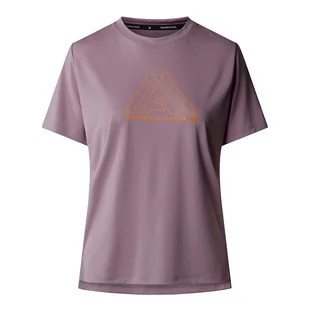 Koszulka The North Face Mountain Athletics Flex 0A89443OX1 - fioletowa - Koszulki sportowe damskie - miniaturka - grafika 1