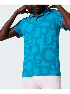 Pierre Cardin Koszulka polo w kolorze turkusowym - Koszulki męskie - miniaturka - grafika 1