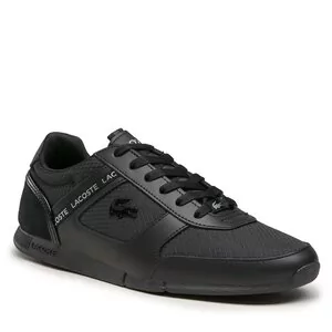 Buty Lacoste Menerva 741CMA0078-02H - czarne - Buty sportowe męskie - miniaturka - grafika 2