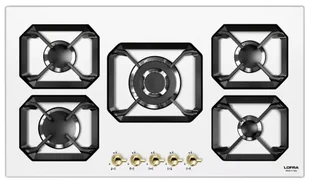 Płyta gazowa do zabudowy Lofra Dolcevita 90 BIANCO PERLA HRBP9A0 - Płyty gazowe do zabudowy - miniaturka - grafika 1