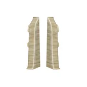 Listwy przypodłogowe - Zakończenie do listwy przypodłogowej PCV Dąb Piaskowy 60 Artens 3276007776362 - miniaturka - grafika 1