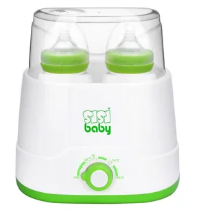 SisiBaby PODGRZEWACZ BLIŹNIAK DO DWÓCH BUTELEK SBC-204 - Podgrzewacze butelek i sterylizatory - miniaturka - grafika 1
