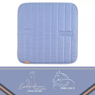 Eskadron Podkładki pod bandaże CLIMALEGS Classic Sports wiosna-lato 2020 skyblue - Akcesoria jeździeckie - miniaturka - grafika 1
