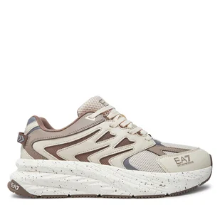 Sneakersy EA7 Emporio Armani X8X194 XK408 U255 Beżowy - Sneakersy męskie - miniaturka - grafika 1