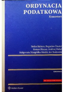 Ordynacja podatkowa Komentarz - Biznes - miniaturka - grafika 1