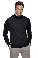 Swetry męskie - Bonamaison Men's TRMRVN100178 sweter męski, granatowy, XL (DE) - miniaturka - grafika 1