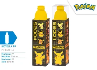 Butelka 650ml PP Pokemon PK00038 - Kids Euroswan - Zestawy szkolne - miniaturka - grafika 1