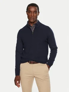 Pierre Cardin Sweter C5 51012.5065 Granatowy Regular Fit - Swetry męskie - miniaturka - grafika 1