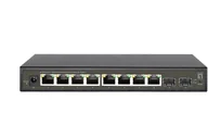 Pozostałe akcesoria sieciowe - LevelOne GES-2110 łącza sieciowe Zarządzany L2 Gigabit Ethernet (10/100/1000) Czarny - miniaturka - grafika 1
