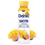 Kefiry, jogurty, maślanki - Danio Skyr jogurt pitny typu islandzkiego mango-marakuja 270 g - miniaturka - grafika 1