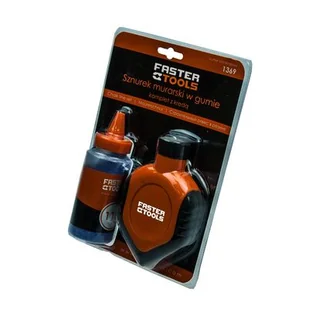 FASTER TOOLS Sznurek murarski 30 m z kredą - Narzędzia murarskie - miniaturka - grafika 1