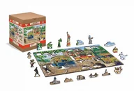 Puzzle - Wooden City Wooden City Puzzle drewniane 3D Wiktoriańska ulica Victorian street L US0045-L - miniaturka - grafika 1