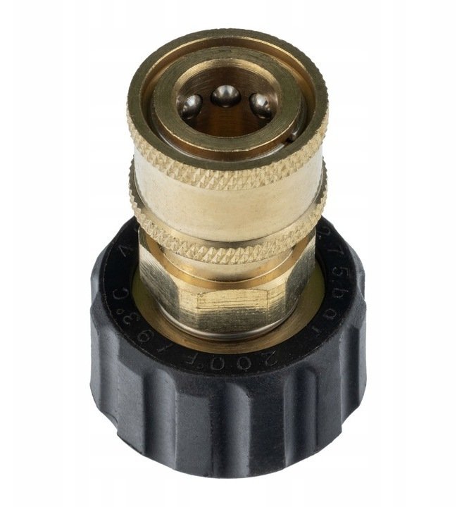 Bisanti Redukcja Adapter Gniazdo M22 na Szybkozłącze Szybkozłączka 1/4 do Karcher