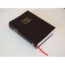 Nowa Biblia Gdańska - ekoskóra BR brąz