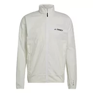 Kurtki męskie - adidas Męska kurtka przeciwwiatrowa Mt, biała (nondye), XXL - miniaturka - grafika 1