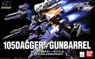 Modele do sklejania - Bandai 105Dagger + Gunbarrel Bandai 4573102568137 - miniaturka - grafika 1