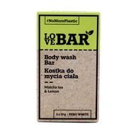 Mydła - Love Bar Love Bar LOVE BAR_Body Wash Bar kostka do mycia ciała Matcha Limonka 2x30g 5907653810848 - miniaturka - grafika 1