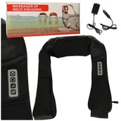 Akcesoria do masażu - KOŁNIERZ MASUJĄCY rozgrzewający masażer do karku pleców szyi - miniaturka - grafika 1