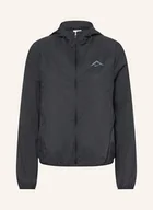 Kurtki damskie - Nike Kurtka Do Biegania Trail Repel schwarz - miniaturka - grafika 1