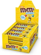 Batony proteinowe - M&Ms Hi Protein Bar (Baton proteinowy) 12 x 51g Peanut - miniaturka - grafika 1