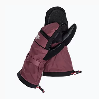 Rękawice narciarskie - Rękawice narciarskie damskie The North Face Montana Ski Mitt różowe NF0A7RGX6R41 - grafika 1