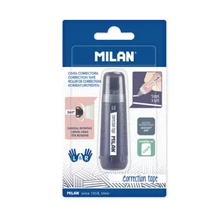 Milan Korektor w taśmie mini 6 m - Przybory szkolne - miniaturka - grafika 1